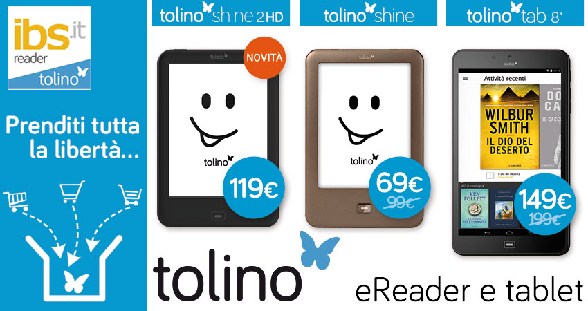 Hello Primavera con IBS: promo eReader e tablet Tolino