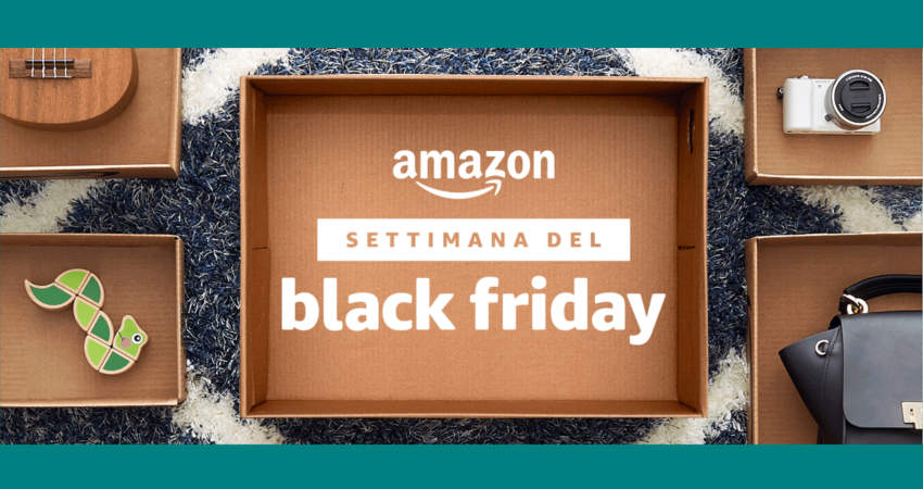 Settimana del Black Friday su Amazon.it: offerte su tutte le categorie per l'intera settimana in occasione del Black Friday 2017. © Amazon