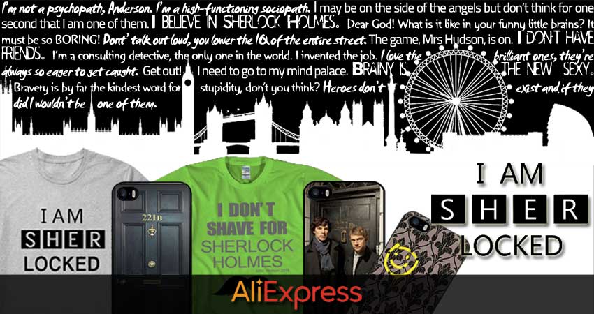 We Are Sherlocked con AliExpress